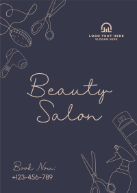 Beauty Salon Services Poster