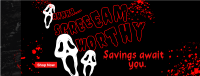 Scream Worthy Discount Facebook Cover