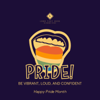 Say Pride Celebration Linkedin Post