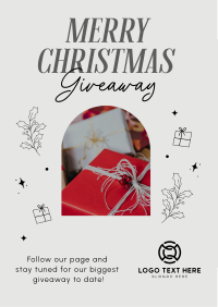 Holly Christmas Giveaway Flyer Image Preview