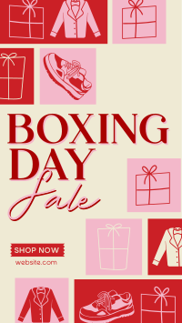 Boxing Day Super Sale Instagram Story