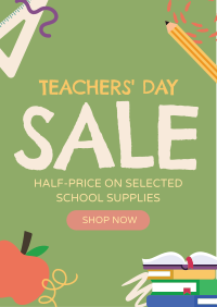 Favorite Teacher Sale Flyer