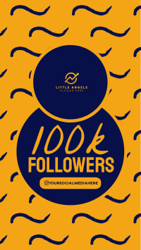 100k Followers Instagram Story