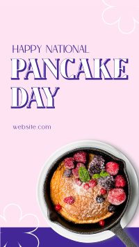 National Pancake Day Facebook Story example 3