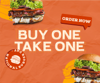 Double Special Burger Facebook Post