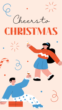 Cheers to Christmas Instagram Reel