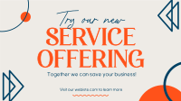 New Service Offer Facebook Event Cover