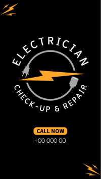 Professional Electrician Facebook Story