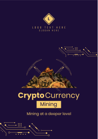 Crypto Mining Flyer