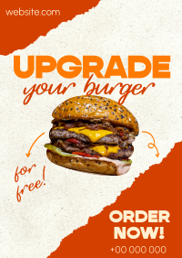 Upgrade your Burger! Poster