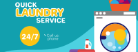 Quick Laundry Facebook Cover Design