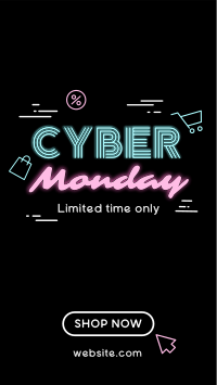 Dazzling Cyber Sale Instagram Story