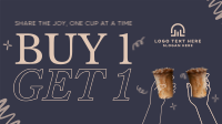 Buy 1 Take 1 Coffee Animation