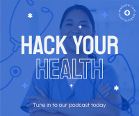 Modern Health Podcast Facebook Post Design