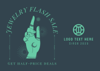 Jewel Flash Sale Postcard Design