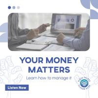 Money Matters Podcast Instagram Post