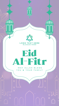 Eid Al-Fitr Celebration YouTube Short Image Preview