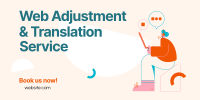 Web Adjustment & Translation Services Twitter Post