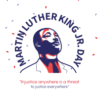 Martin Luther Day Celebration Instagram Post