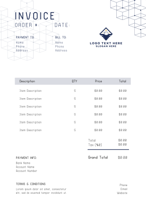 Think Different Invoice Image Preview