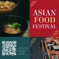 Asian Food Fest Instagram Post Design