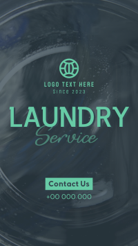 Clean Laundry Service Facebook Story