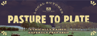 Rustic Livestock Pasture Facebook Cover