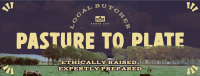 Rustic Livestock Pasture Facebook Cover Image Preview