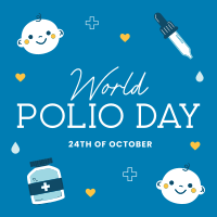 Polio Day Instagram Post example 2