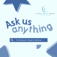 What Would You Like to Ask? Linkedin Post