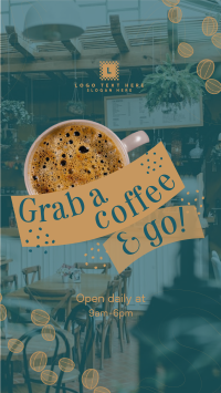 Open Daily Cafe Facebook Story