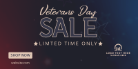 Veterans Medallion Sale Twitter Post Design