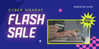 Cyber Flash Sale Twitter Post