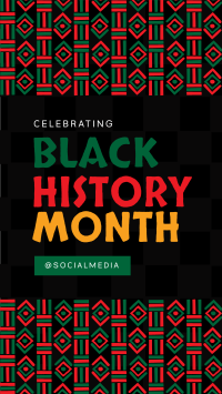 Black History Celebration Instagram Story