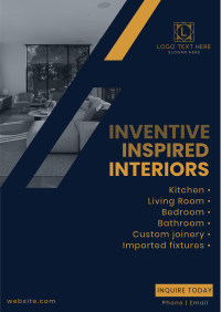 Inventive Inspired Interiors Flyer