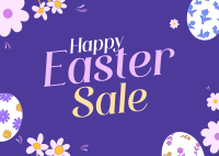 Easter Sale Postcard example 1