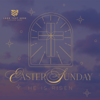 Holy Easter Instagram Post