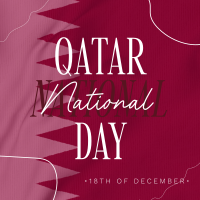 Qatar National Day Greeting Instagram Post