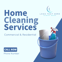 Cleaning Service Instagram Post