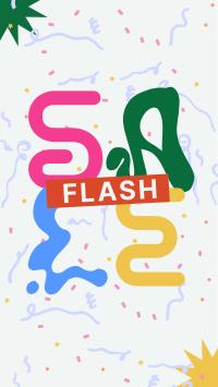 Flash Sale Alert Facebook Story