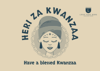 Kwanzaa Event Postcard