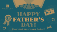 Illustration Father's Day Animation