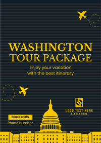 Washington Travel Package Poster