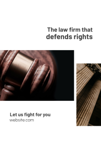 Law Service Flyer