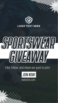 Sportswear Giveaway Instagram Story