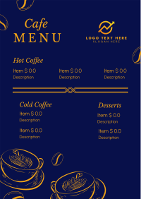 Breakfast Menu example 1