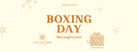 Boxing Day Gift Facebook Cover Design