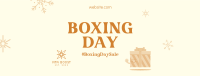 Boxing Day Gift Facebook Cover Image Preview