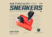 Sneaker Postcard example 4