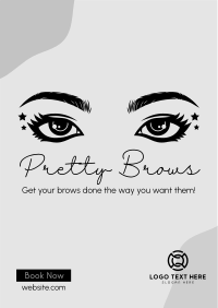 Pretty Brows Flyer